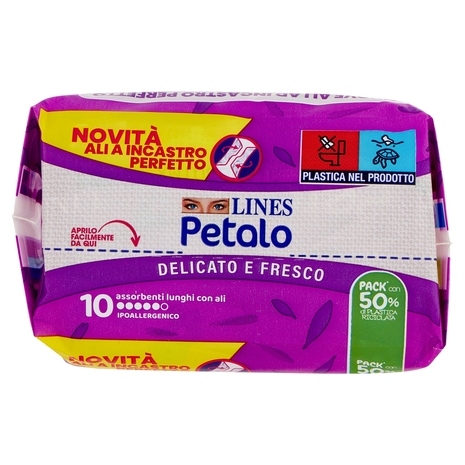 Lines Petalo lungo con ali 10 pz